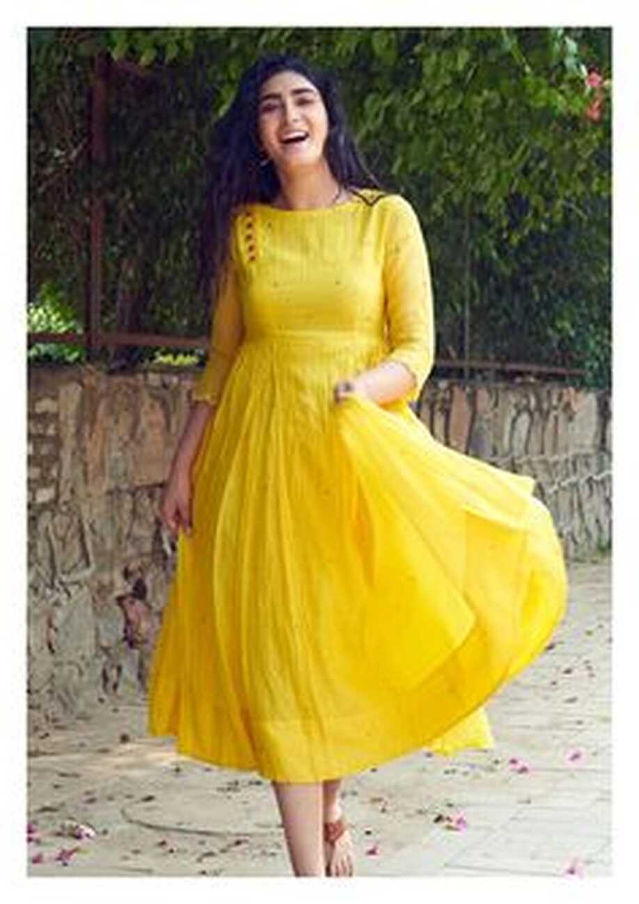 35 Knee length frocks ideas | casual frocks, frock for women ...