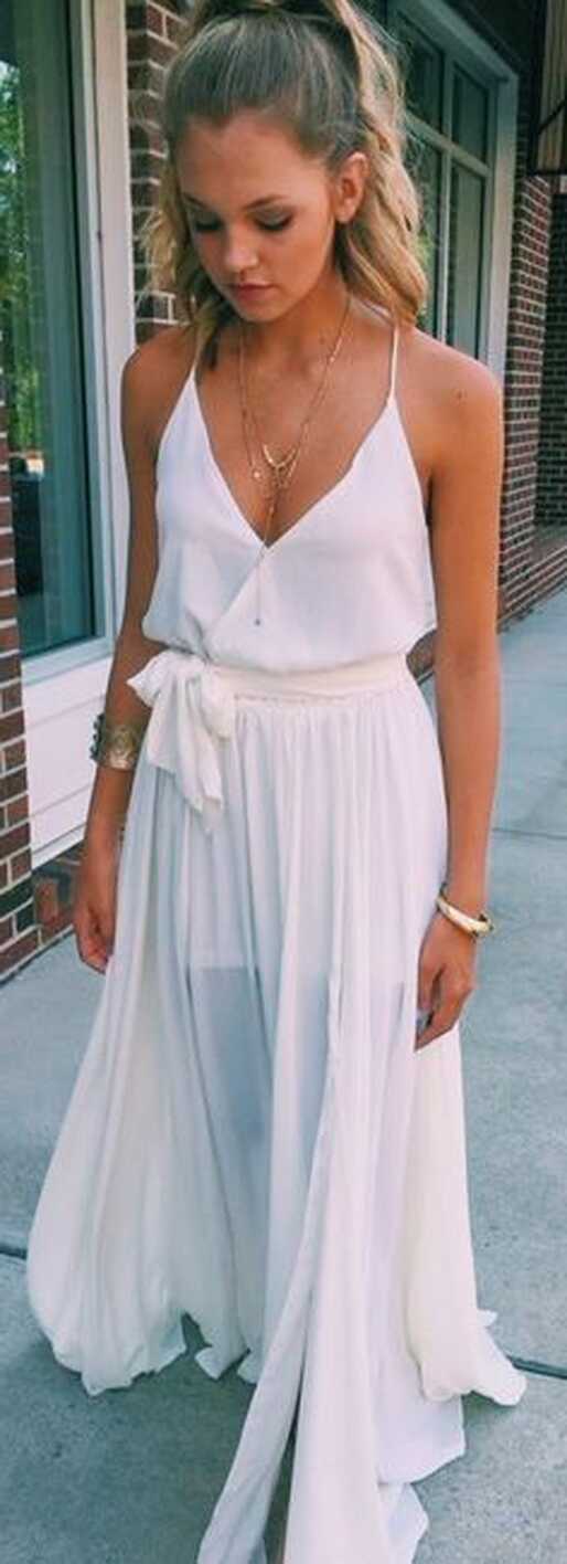 35 White Summer Dress ideas | dress, white dress summer, summer ...