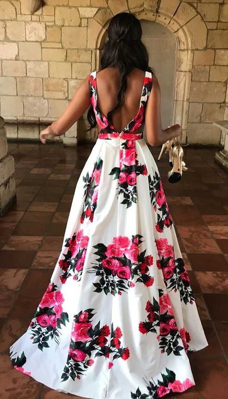 36 Adorable and Elegant Fashion for Summer with Flower Dress Style ...