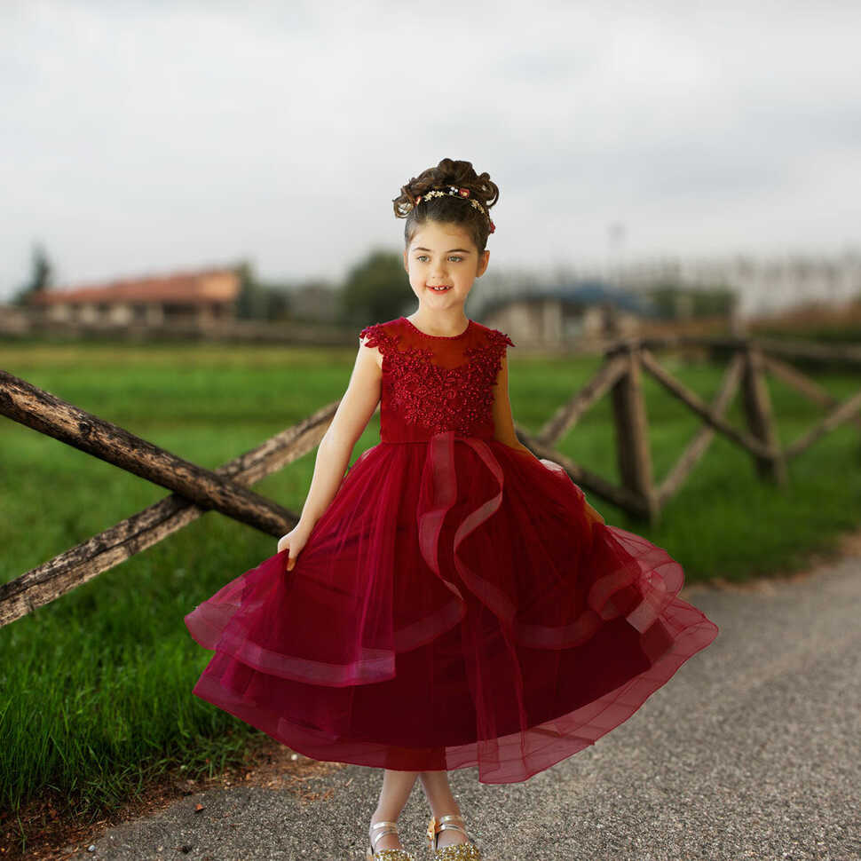 4 Flower Girl Dresses Perfect for a Rustic Wedding – Sara Dresses