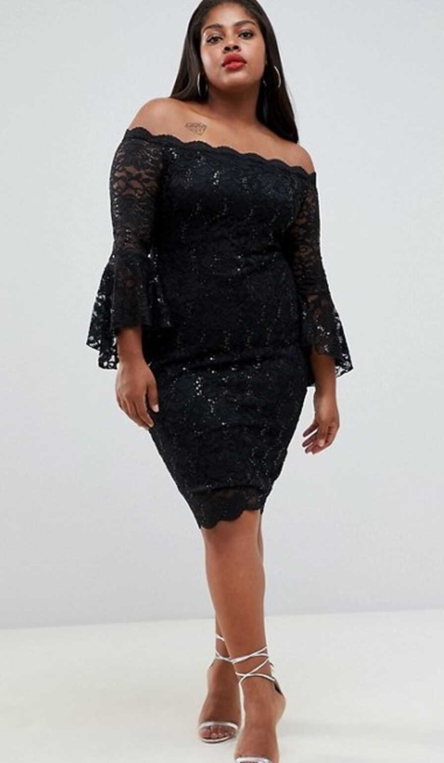 43 Plus Size Wedding Guest Dresses {with Sleeves} - Alexa Webb