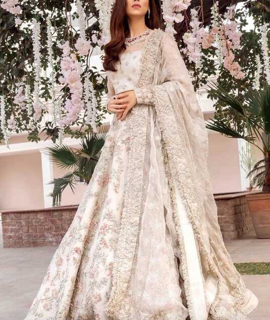 55 white bridal outfits – bestlooks | Pakistani wedding dresses ...