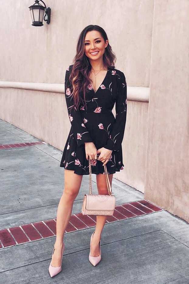 58 Charming Floral Dresses Designs For The Summertime