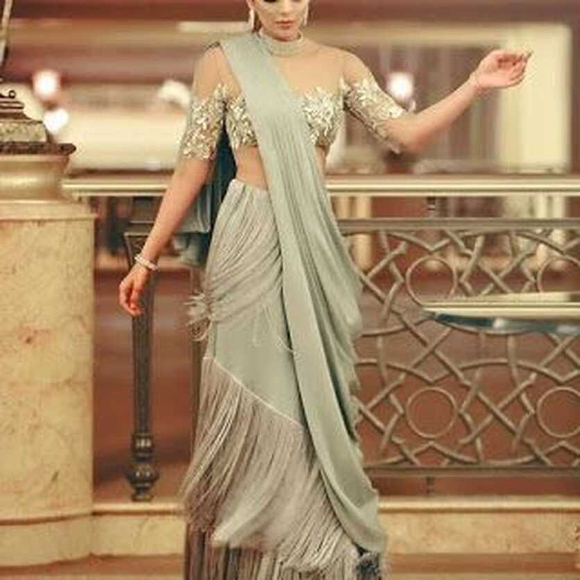 85 Modern Saree Draping Styles || How To Wear Saree In An ...