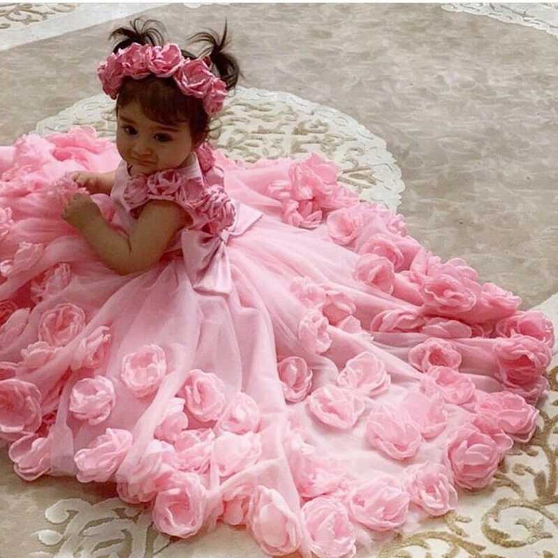 89.0US $ |New Organza Kids Formal Wear Baby Children Party Dress ...