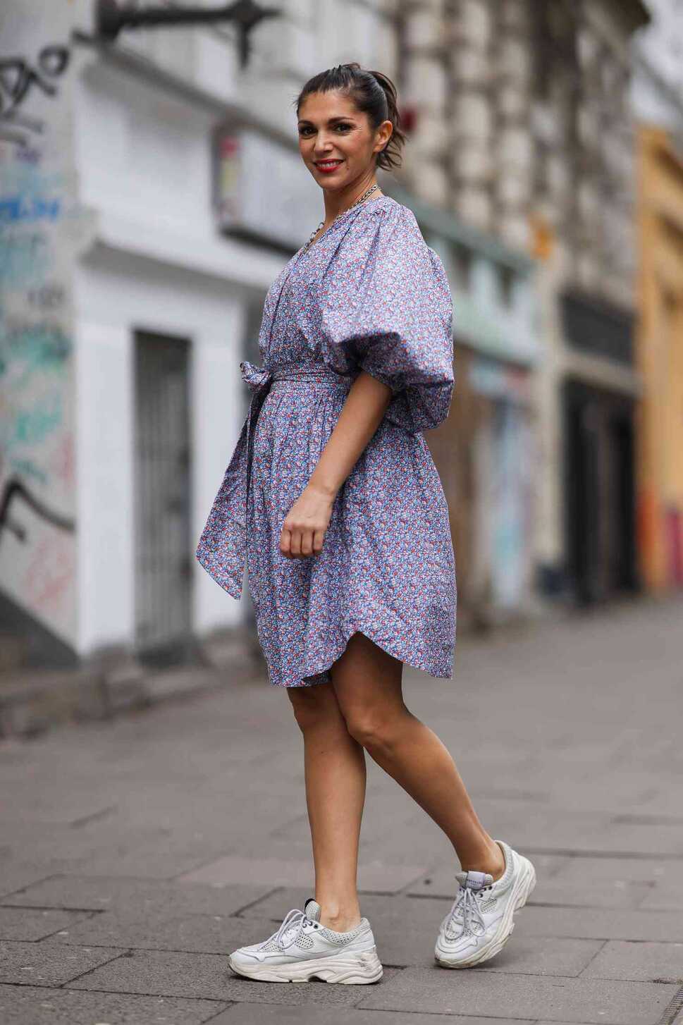 A Dress and Sneakers Combo Is the Best 2-Piece Outfit for Spring