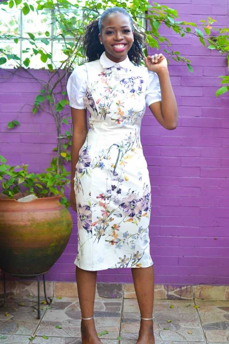 A Formal Floral Midi Dress | Tuke&#39;s Quest