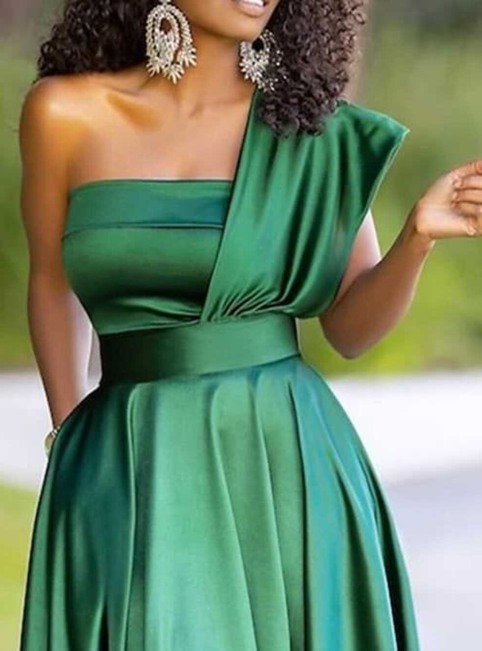 A-Line Cocktail Dresses Plus Size Dress Wedding Guest Party Wear ...