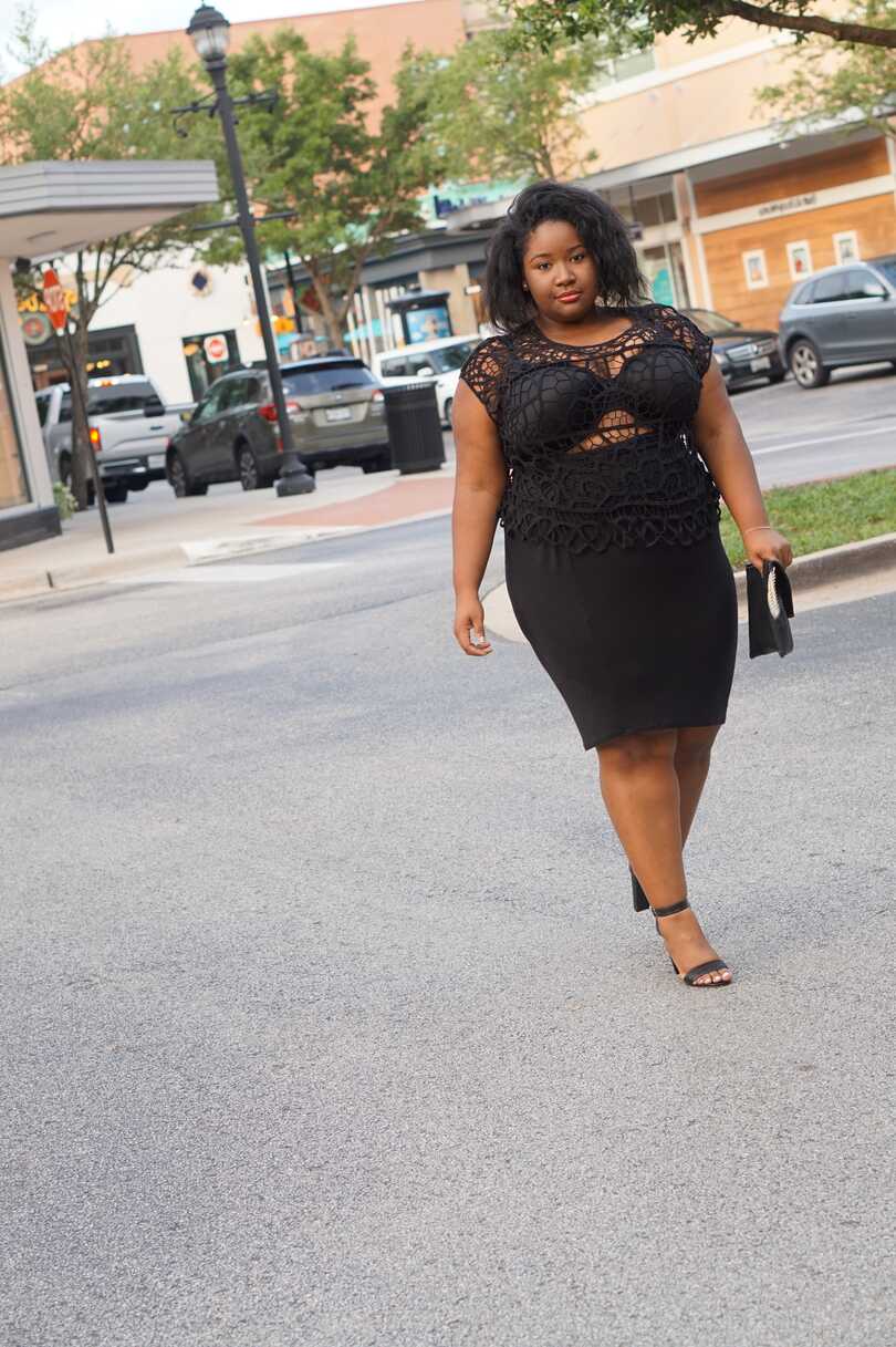 A Plus Size Night Out Featuring JustFab - From Head To Curve