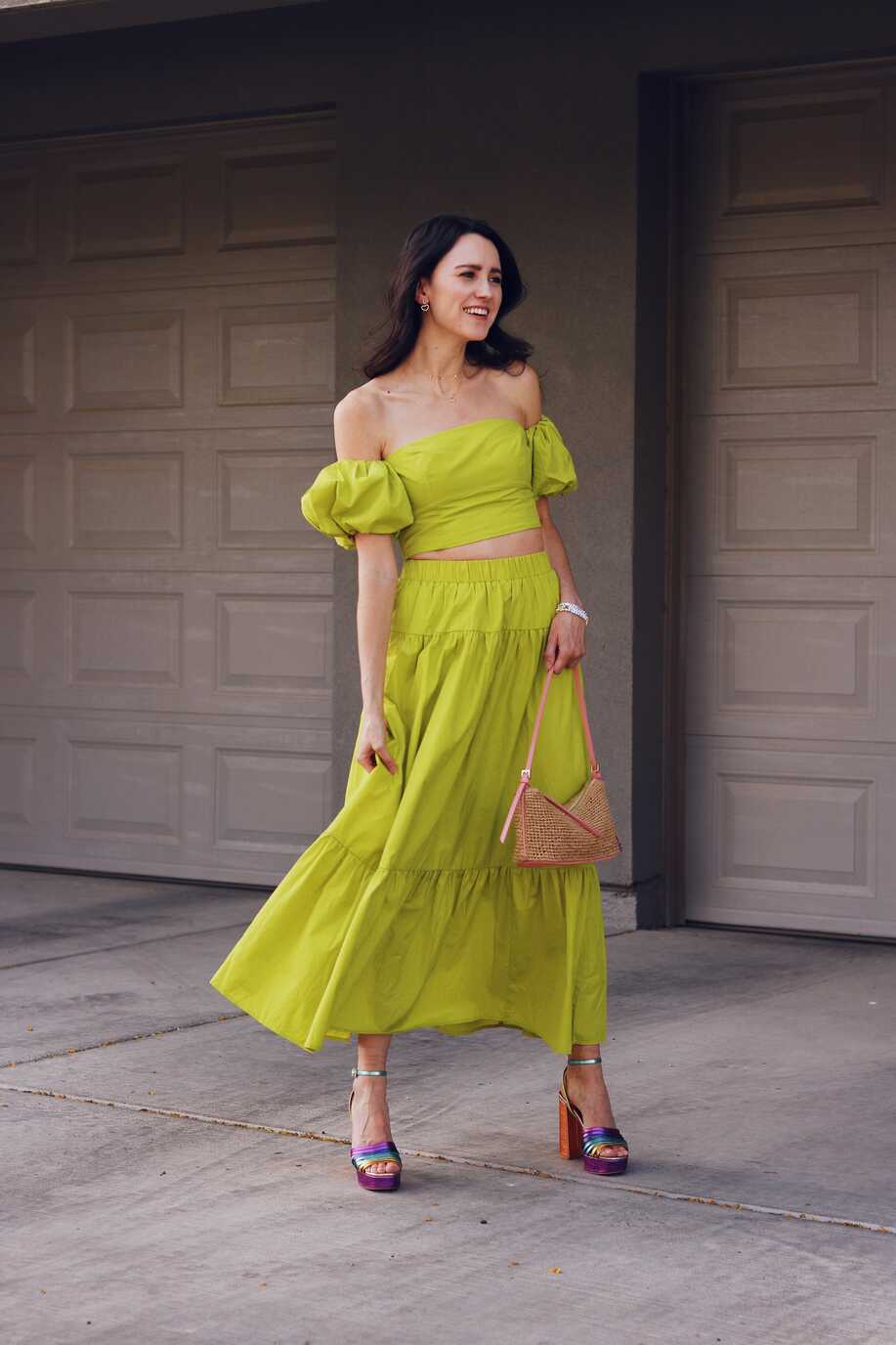 A Trendy Lime Green Outfit For Summer — Blushful Belle