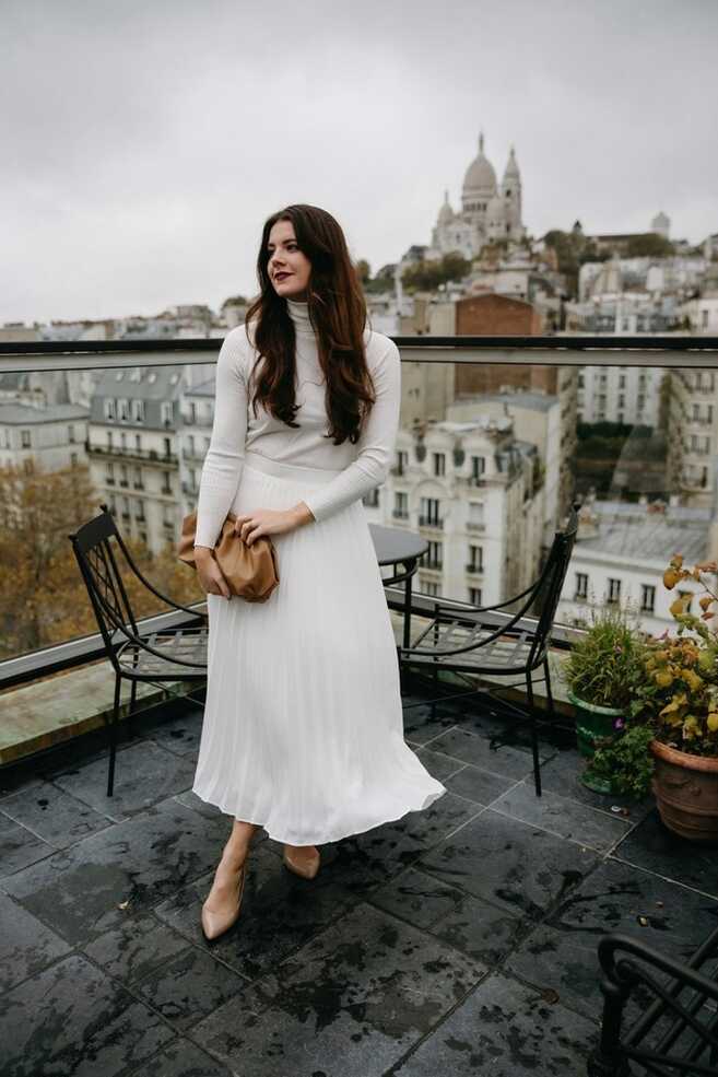 A Winter White Look for the Bride-to-Be - kelseyymina