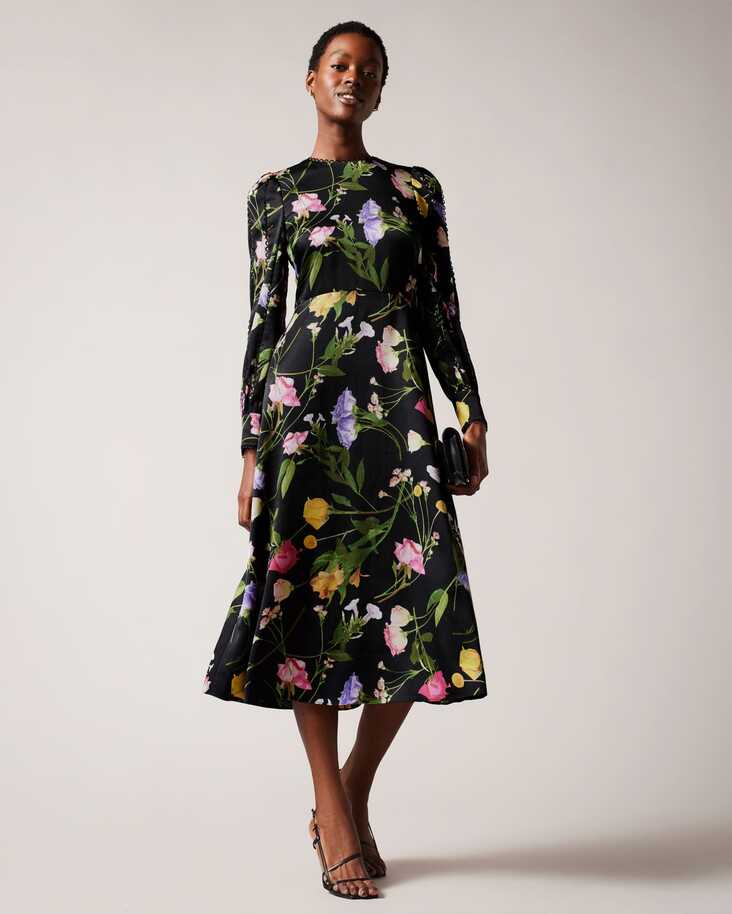 ARIANYA - BLACK | Dresses | Ted Baker ROW