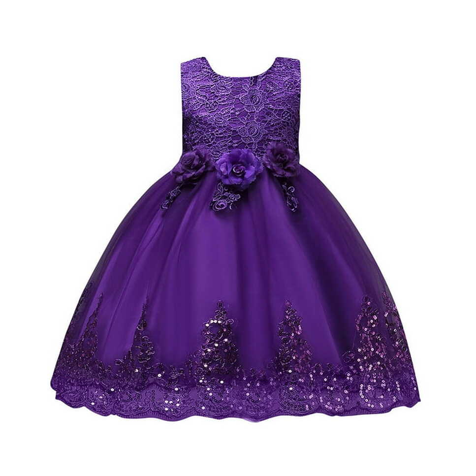 ASEIDFNSA Girls Gown Dress Junior Bridesmaid Dresses for Girls ...