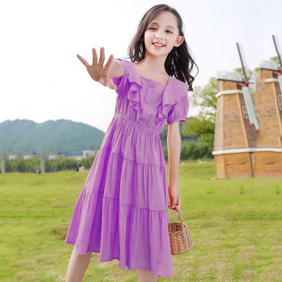 Aayomet Toddler Girl Dress Kids Pageant Flower Girl Dress Little ...