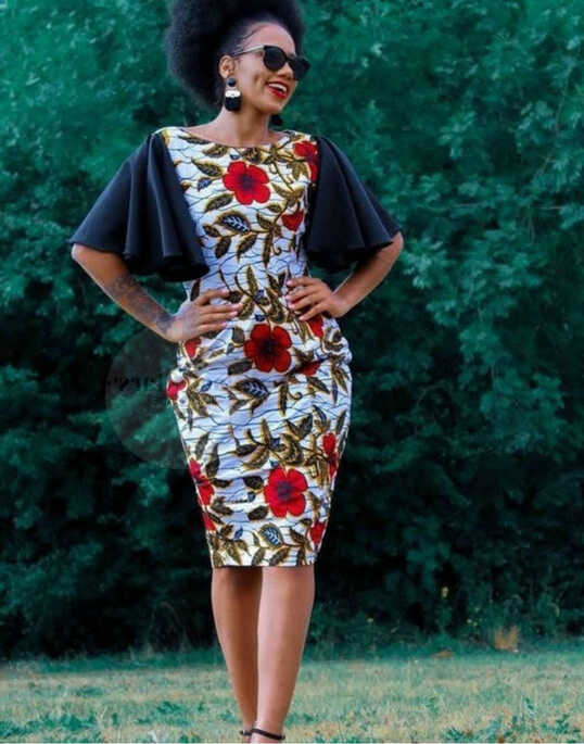 African Clothing|Women&#39;s African Wear|Ankara Short Gown|Prom ...