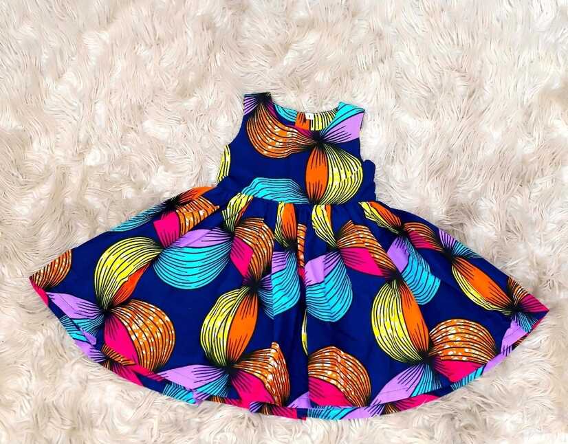 African Print Baby Dress, Ankara Baby Dress, Baby Dress, Baby Girl ...