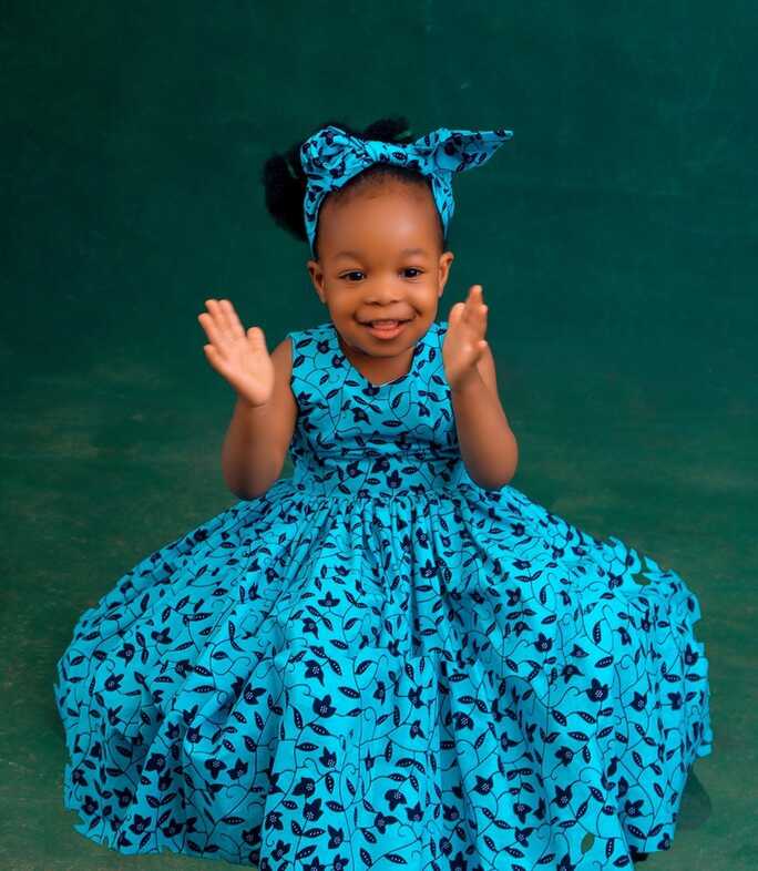 African Print Girls Dress by afrikanclothings - Dresses and Girl ...