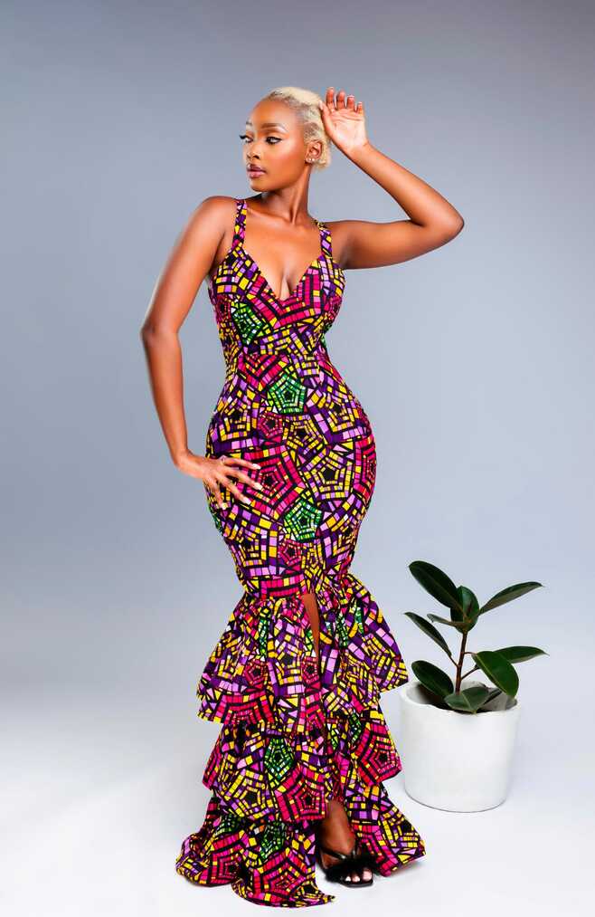 African Print Jemima Dress – Karentino-Boutique