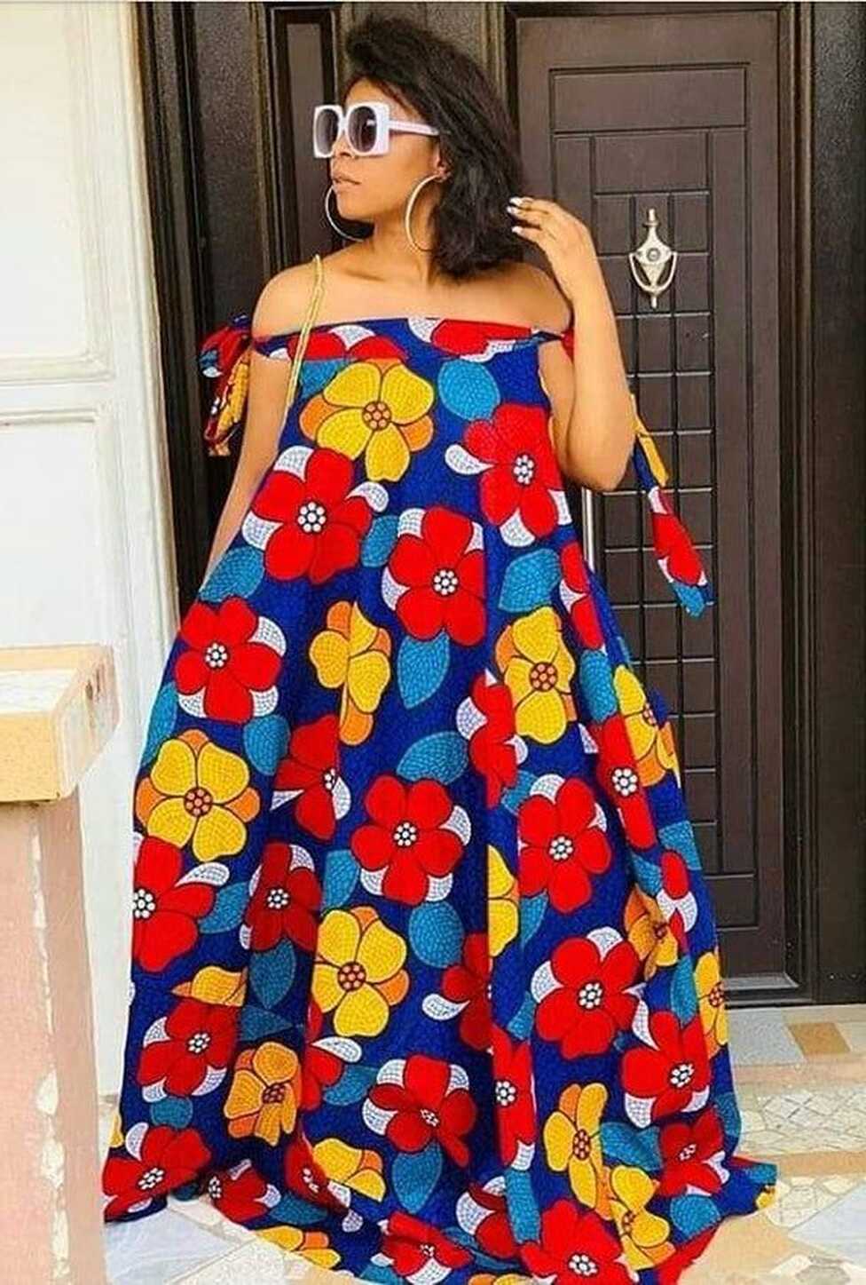 African Print Maxi Dress Ankara Maxi Dress African Clothing 4 ...