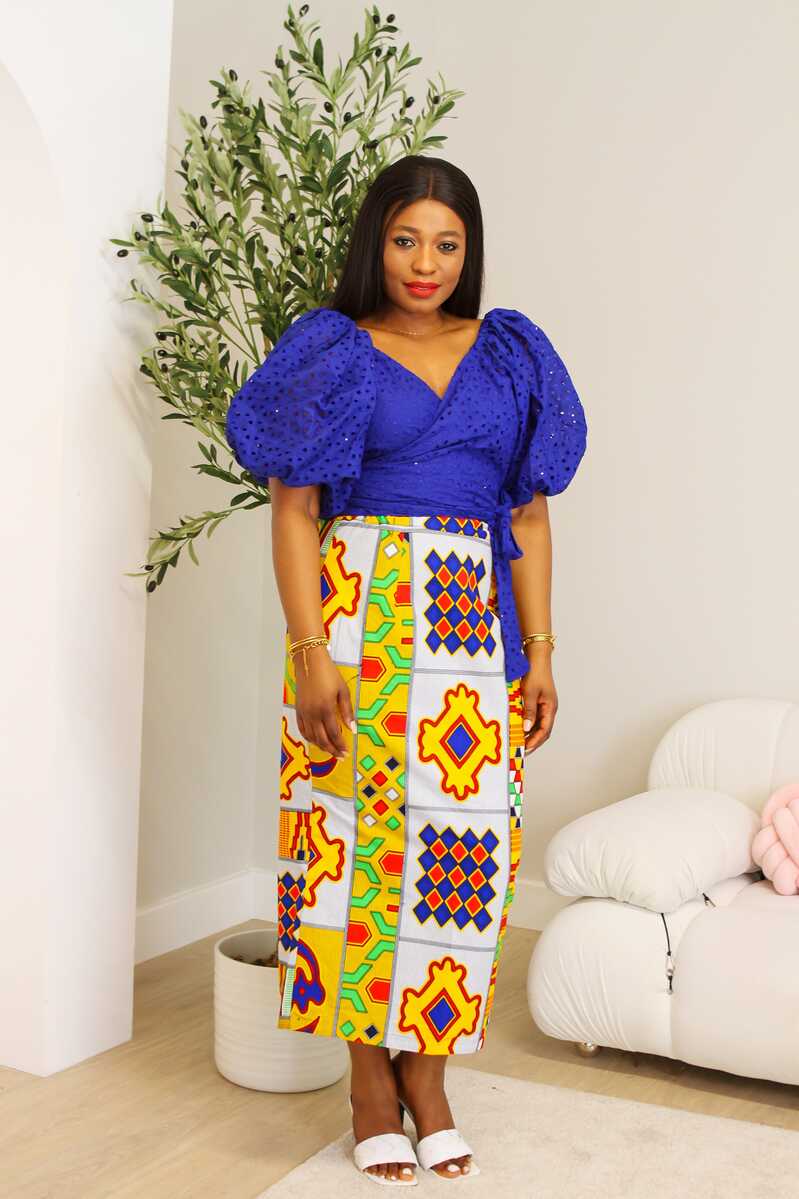 African Print Skirts | Bodycon African Clothing | Shop CUMO London ...