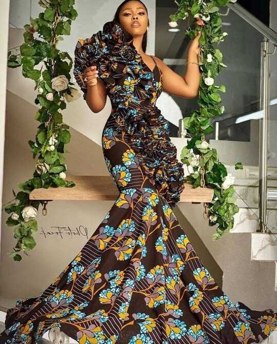 African Prom Dress African Mermaid Dress African Wedding Dress ...