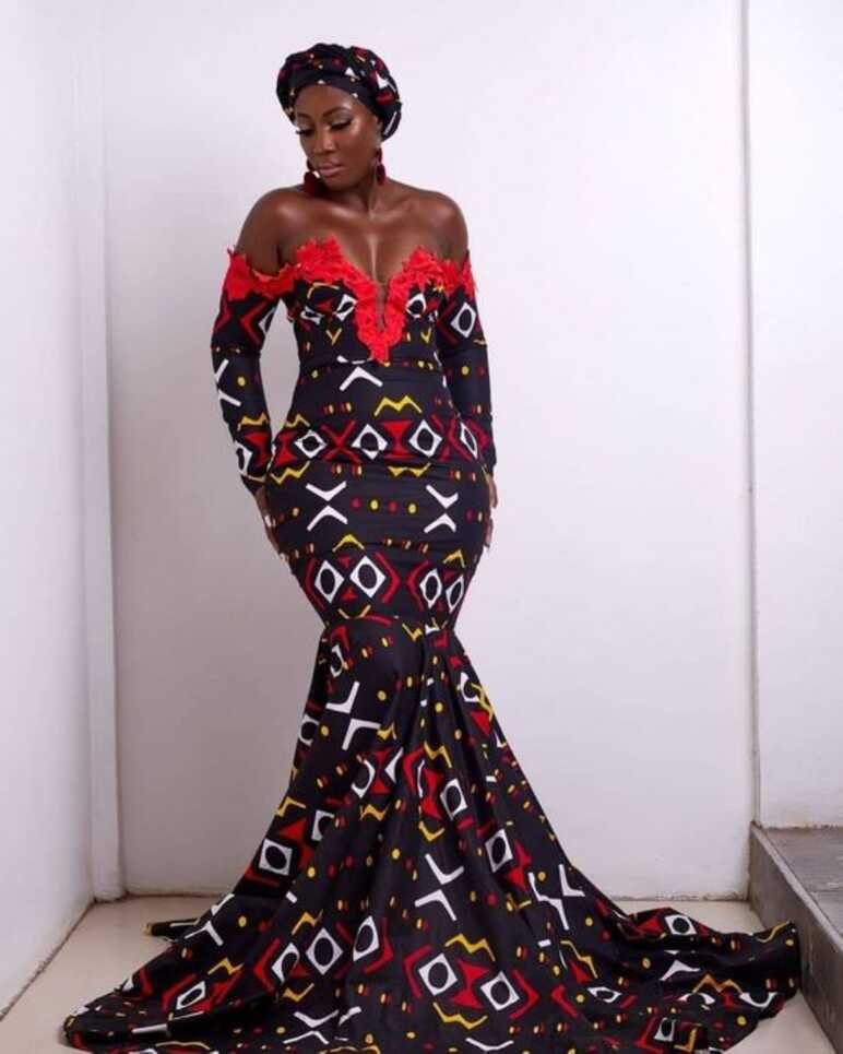 African Women&#39;s Clothing| Africa Print Wedding Gown| African Prom ...