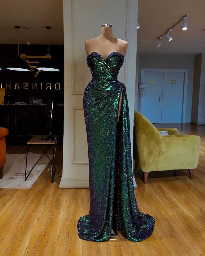 Aishwaryaaraiii — 8 Gowns, All Green - By Valdrin Sahiti