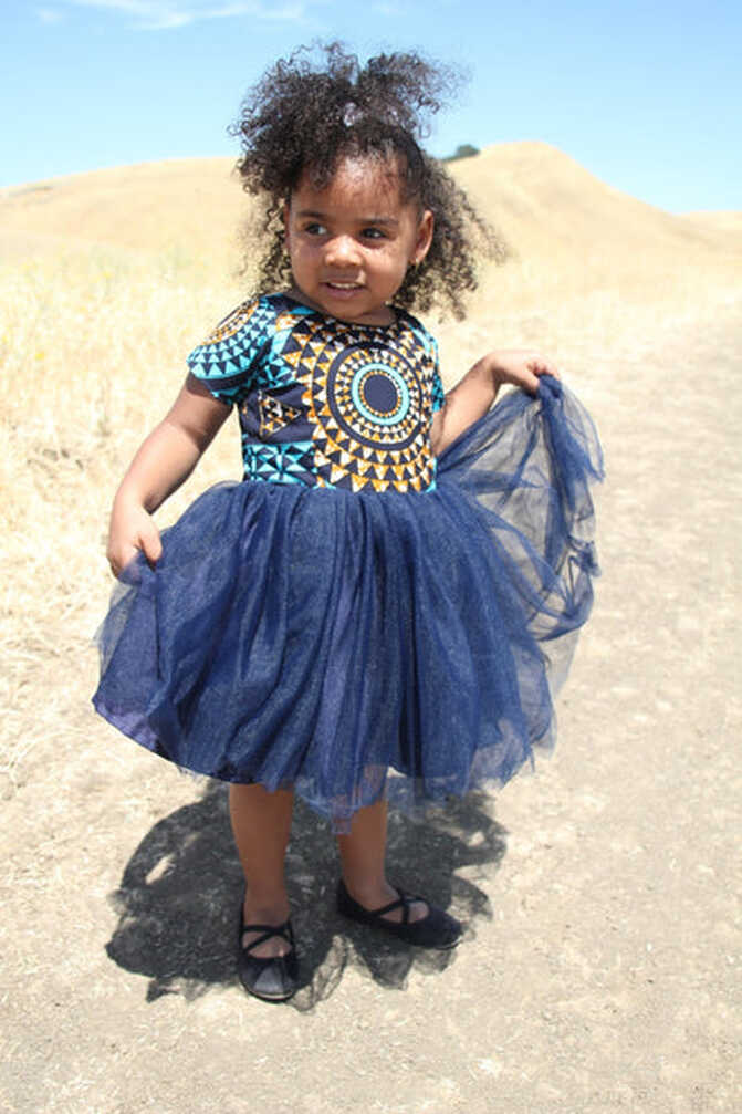 Ajasa African Print Baby Dress – Ray Darten