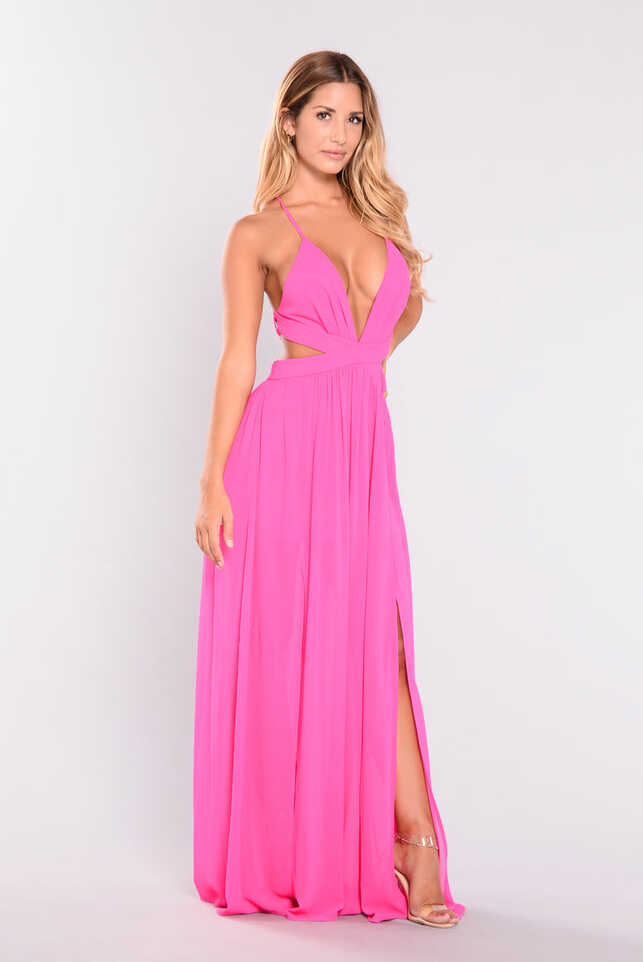 All Summer Long Maxi Dress - Hot Pink | Fashion Nova, Dresses ...