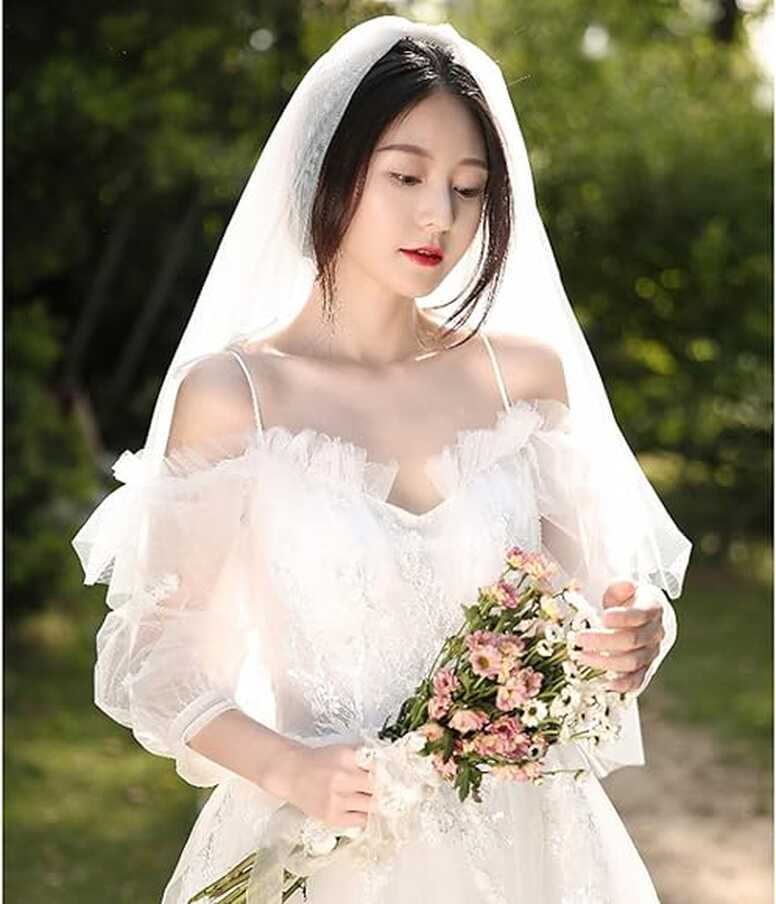 Amazon.co.jp: Wedding Dress, Party Dress, Bride Dress, Long Dress ...