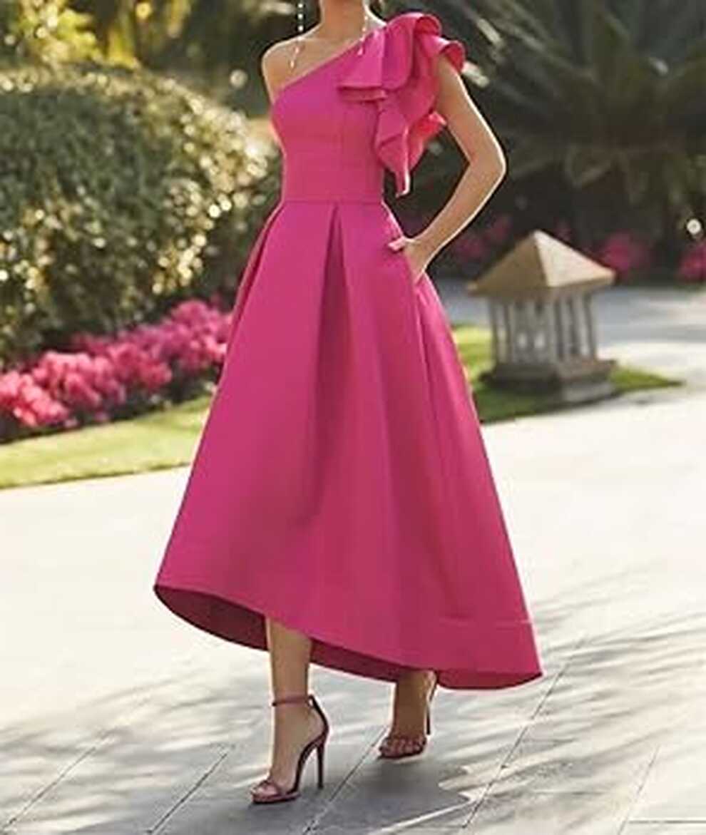 Amazon.com: A-Line Cocktail Dresses Elegant Dress Party Wear ...