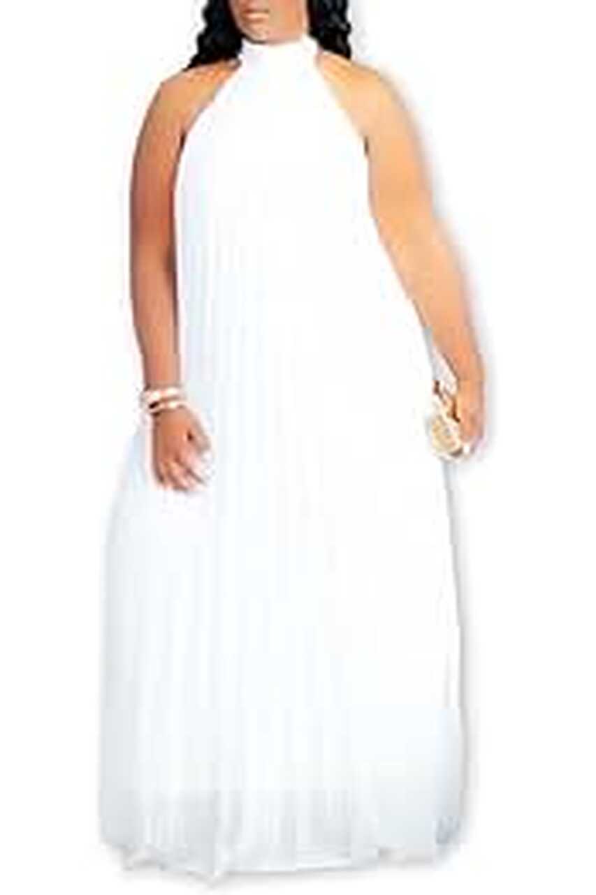 Amazon.com: All White Party Dresses For Plus Size Women