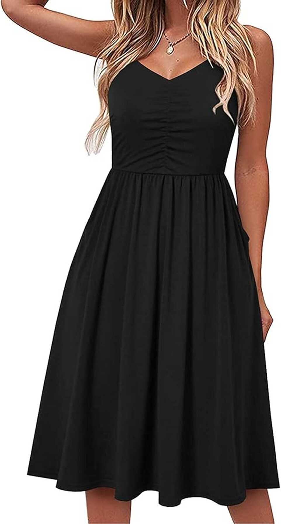 Amazon.com: Fall Flowy Dresses For Women Fall Casual Dresses For ...