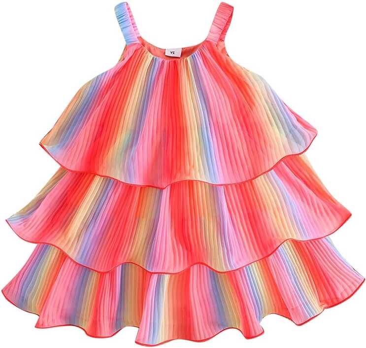 Amazon.com: Girl&#39;s Decent Dresses for Party Kids Toddler Baby ...