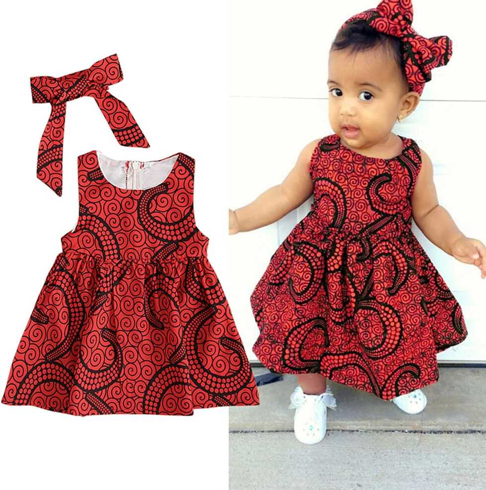 Amazon.com: Girls African Traditional Princess Dresses Kids Baby ...