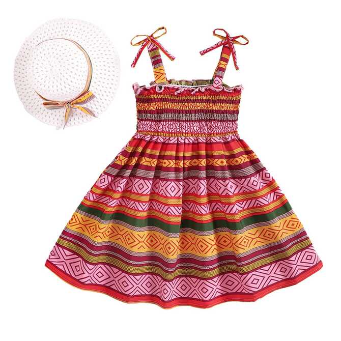 Amazon.com: Girls Dresses Girl&#39;s Cute Striped Summer Dress ...