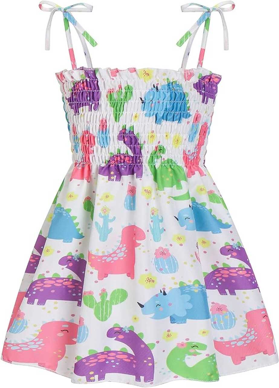 Amazon.com: Girls Easter Outfit Size 7/8 Strap Girls Kids ...