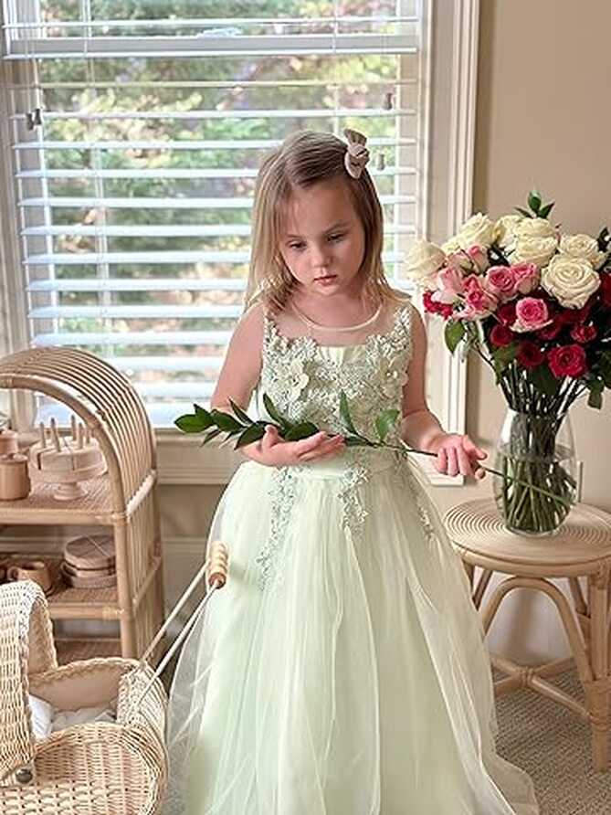 Amazon.com: Kids Long Dresses For Wedding