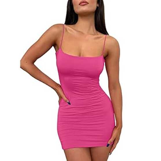 Amazon.com: Light Pink Short Dress