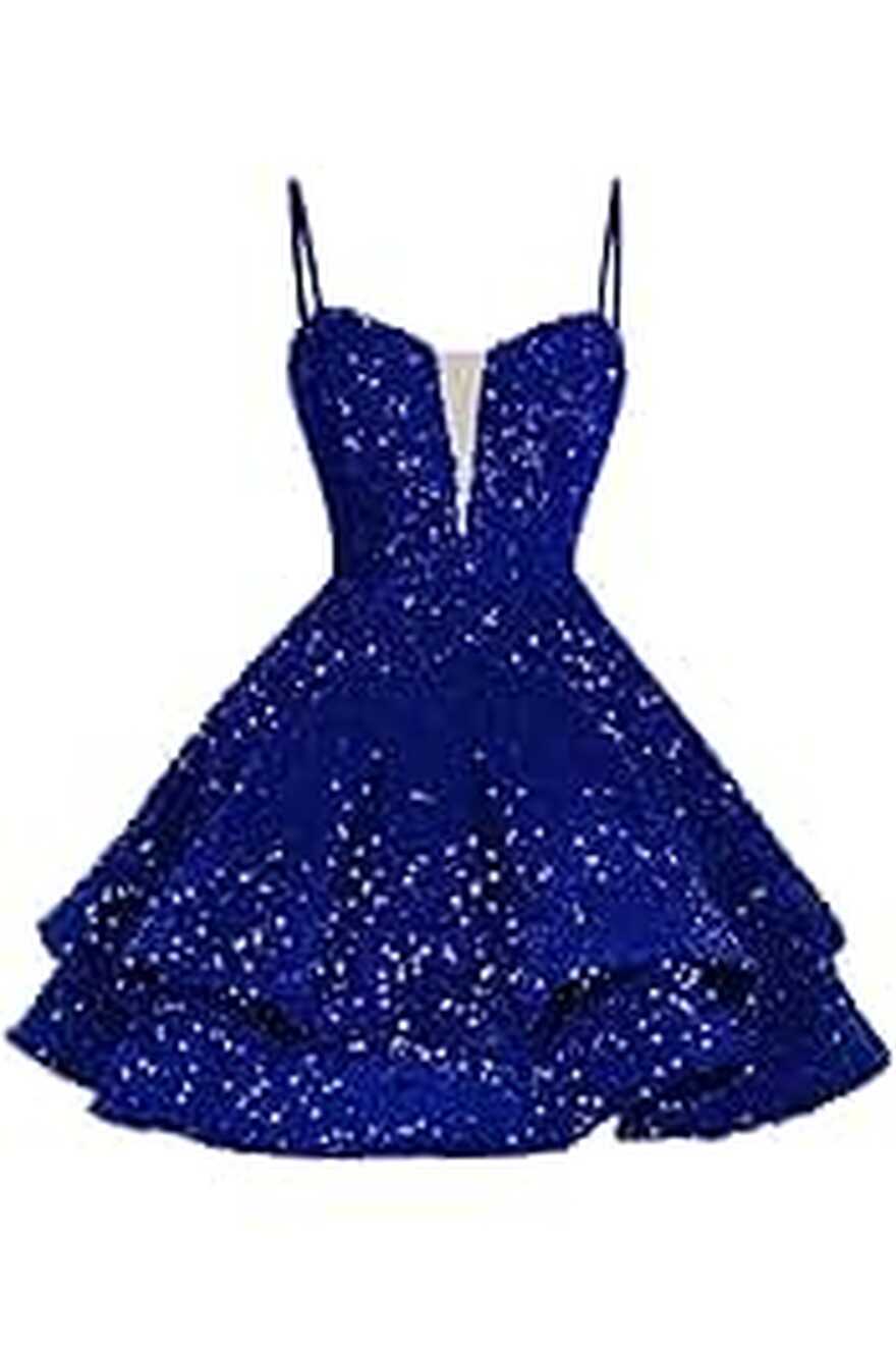 Amazon.com: Royal Blue Short Prom Dresses