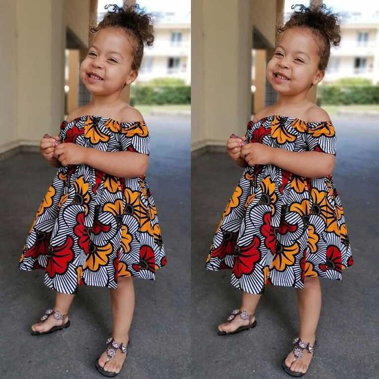 Amazon.com: Toddler Kids Girls African Traditional Style Short ...