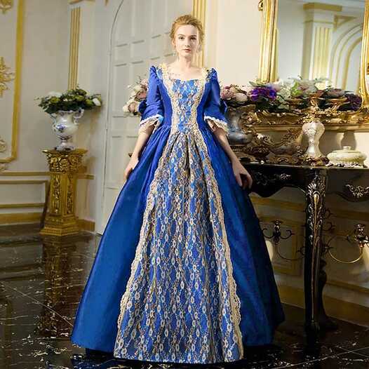 Amazon.com: Victorian Princess Dress Women 1800s Regency Dresses ...