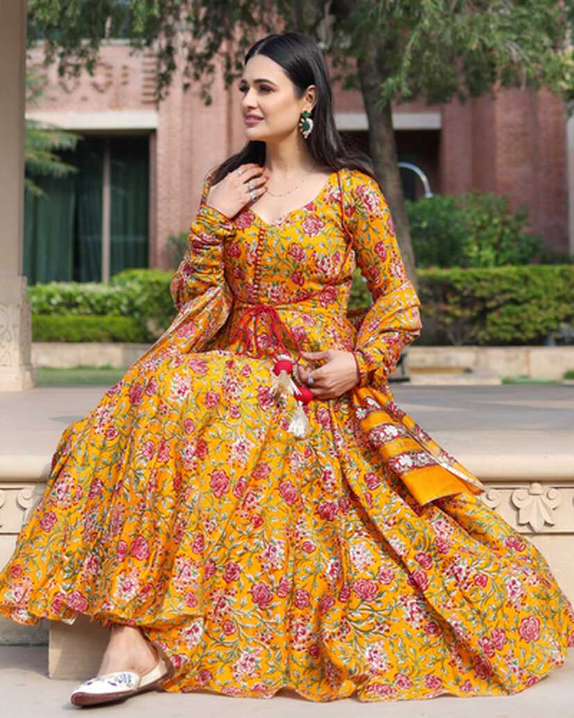 Anarkali Suits: Buy Designer Anarkali Suits Online - Aachho