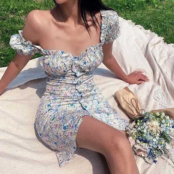 Andrea Floral Dress