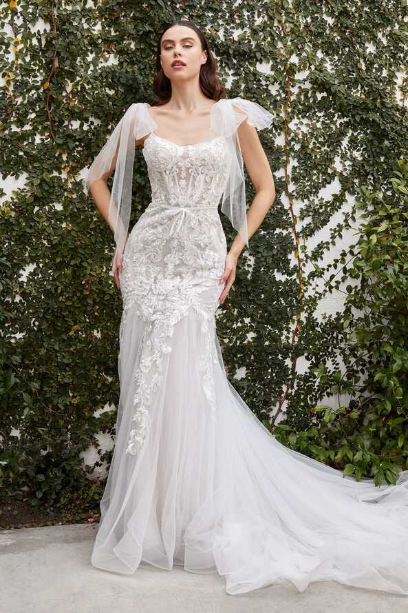 Andrea Leo - Beatrice Lace Corset Mermaid Wedding Gown Style ...