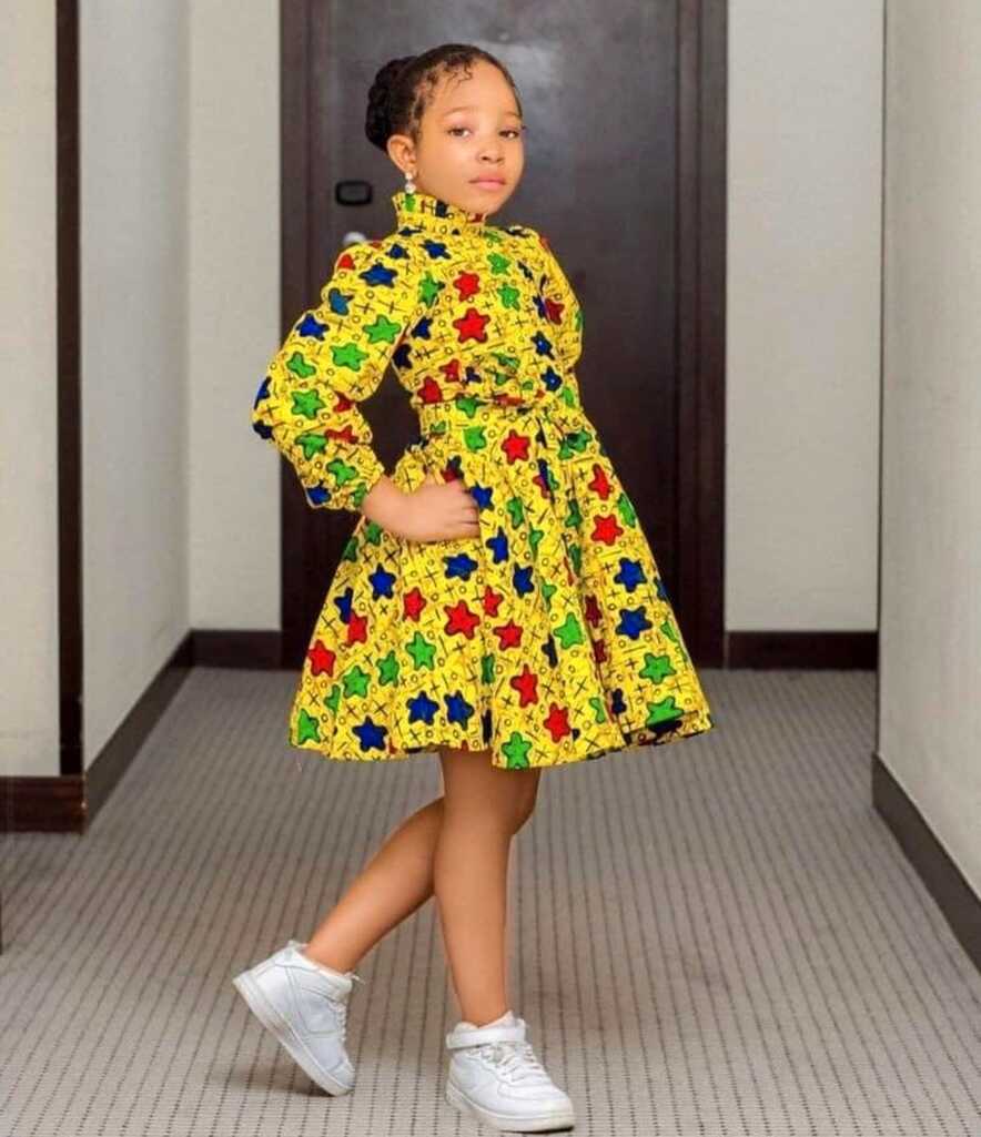 Ankara Dress, African Baby Girl Dress, by justkiddiesclothing ...