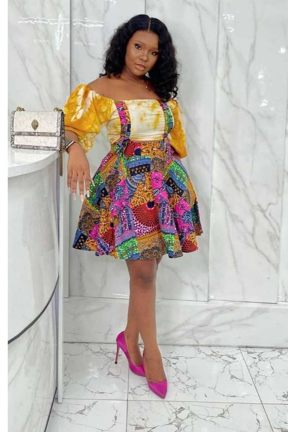 Ankara Short Gown Styles