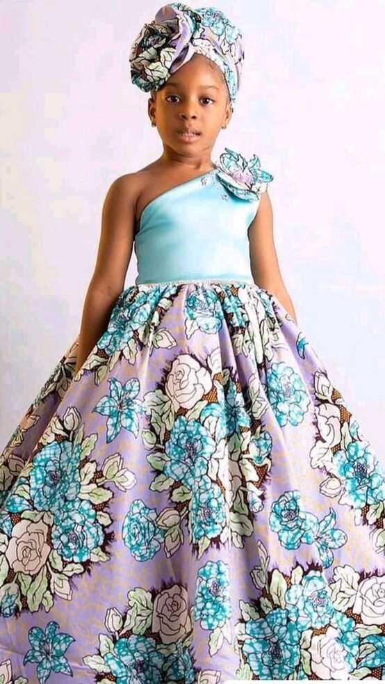 Ankara Styles For Kids