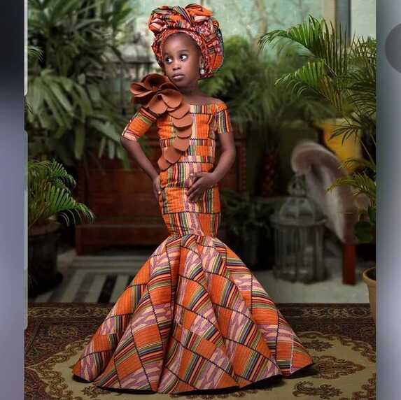 Ankara dress by kvkiddies - Dresses and Girl Sets - ANKA