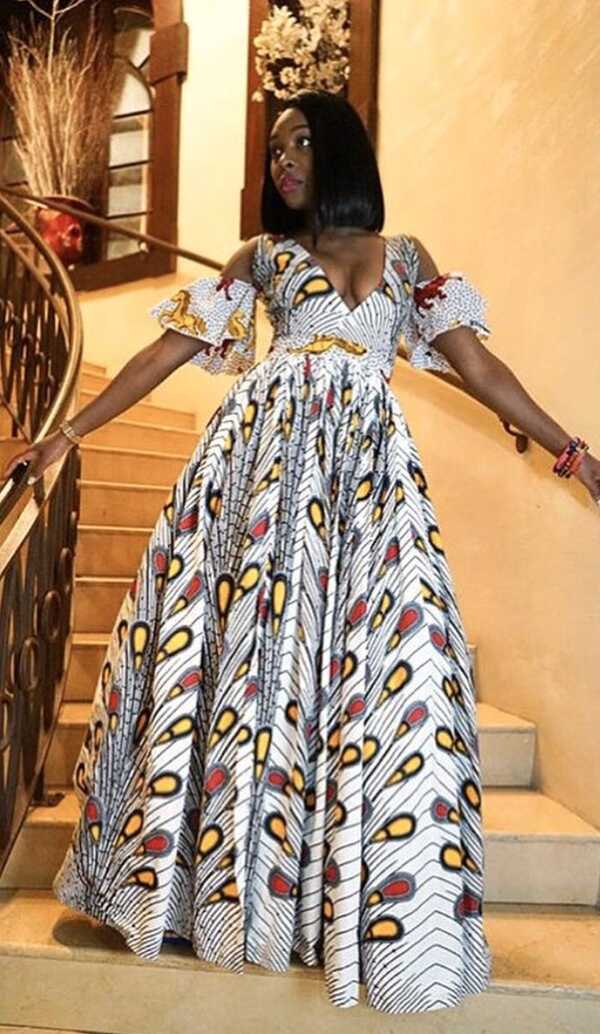 Ankara maxi dress by ibrahimwasiu99 - Long dresses - ANKA